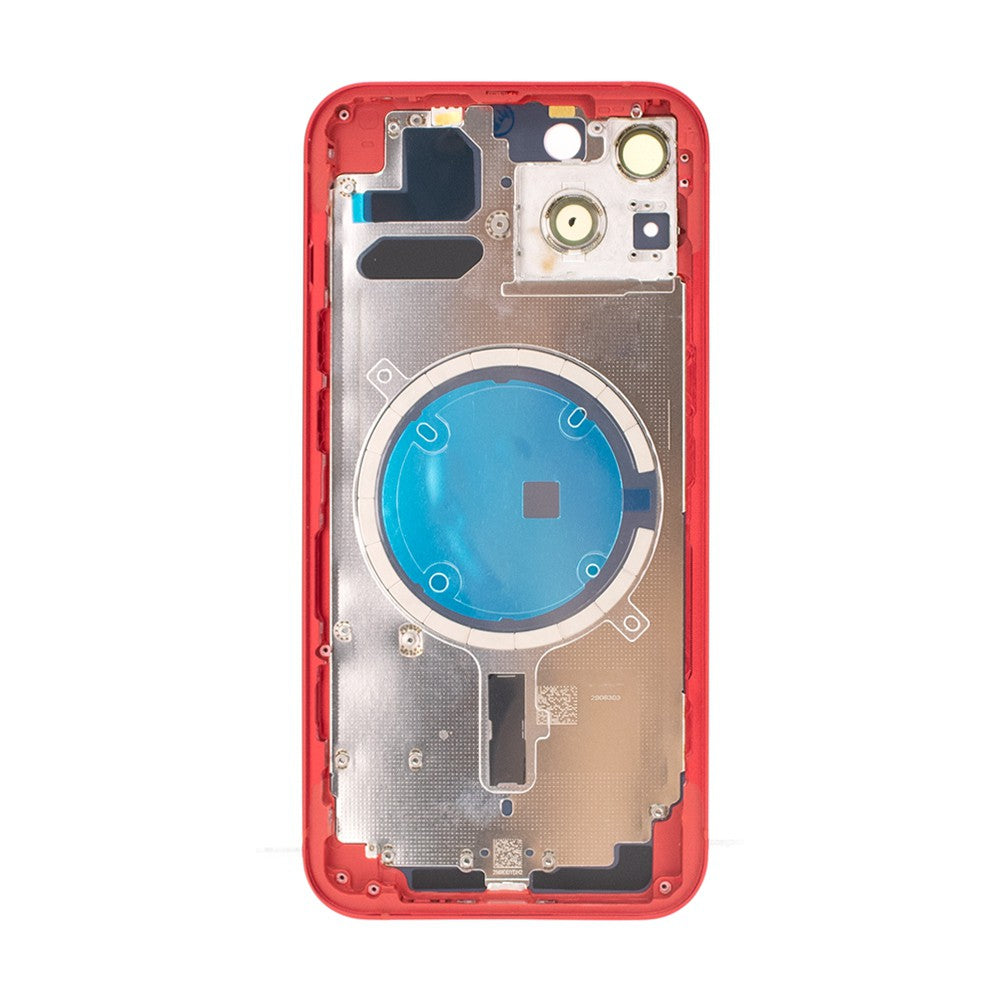 Rear Housing for iPhone 13 (NO LOGO)-Red Rear Housing for iPhone 13 (NO LOGO)-Red